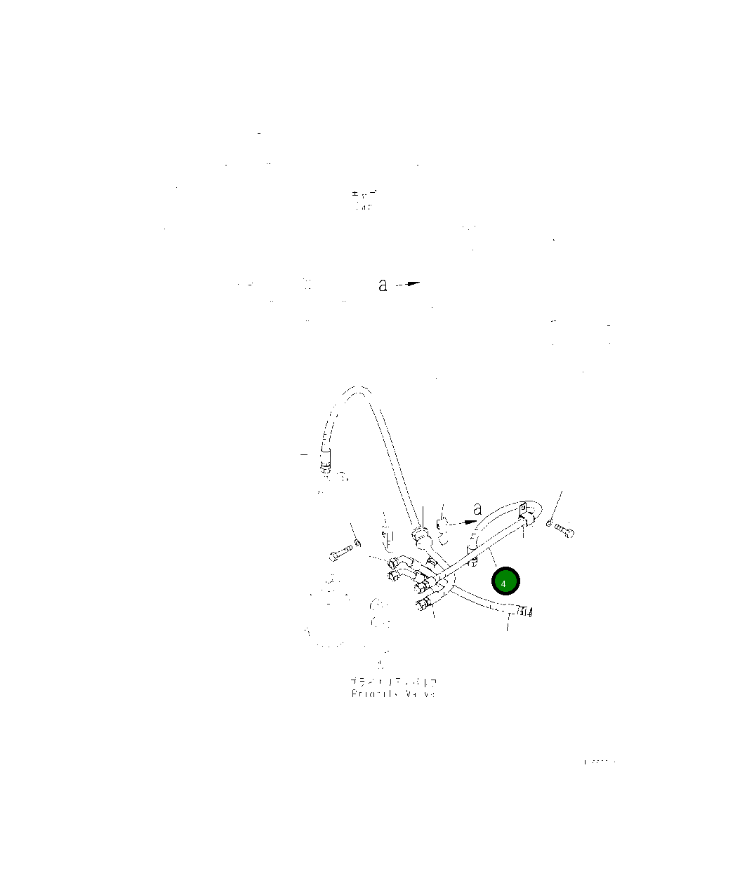Шланг 425-S33-4660 Komatsu