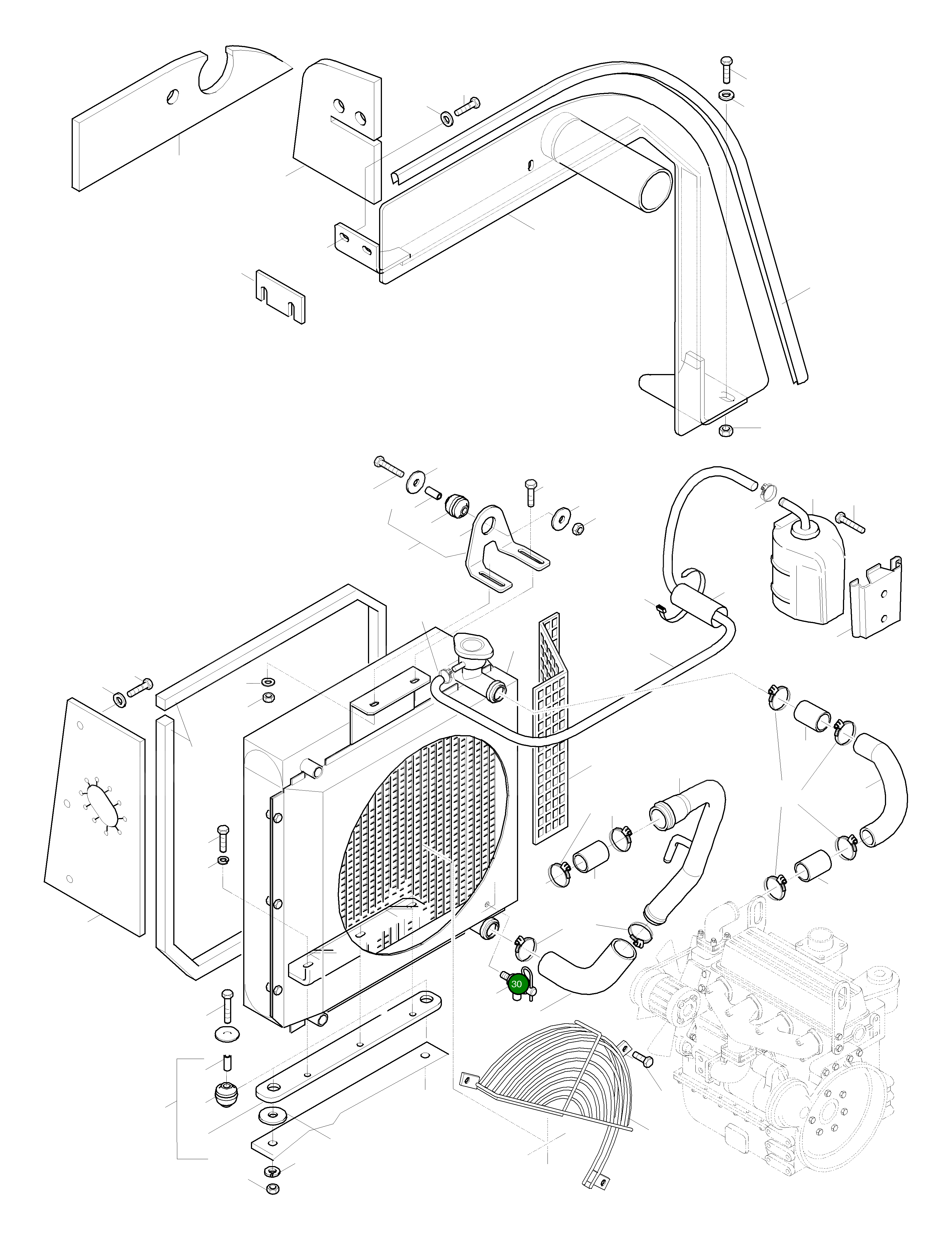 Шланг 42T-03-12A10 Komatsu