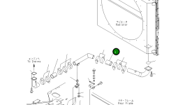 Шланг 42C-03-12181 Komatsu