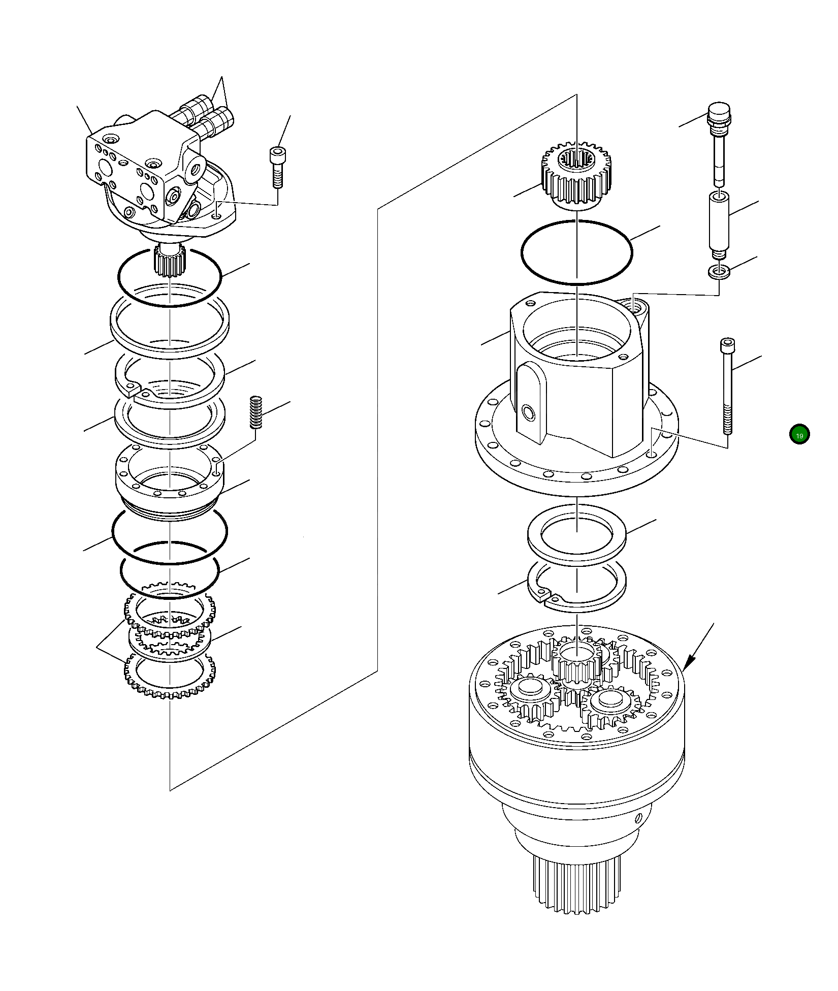 Винт 226-60-16450 Komatsu