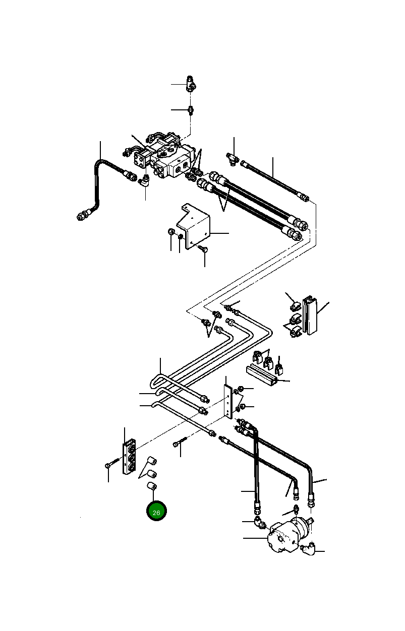 Втулка 142 208 Komatsu