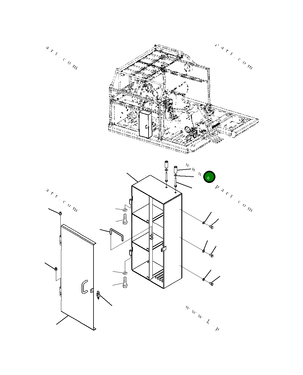 Втулка 20Y-977-B520 Komatsu