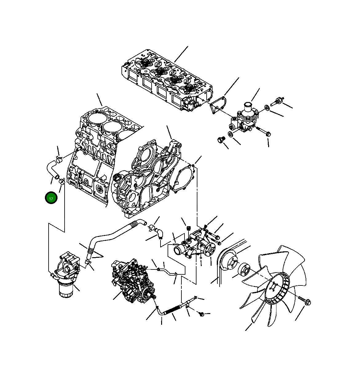 Шланг YM123910-49050 Komatsu