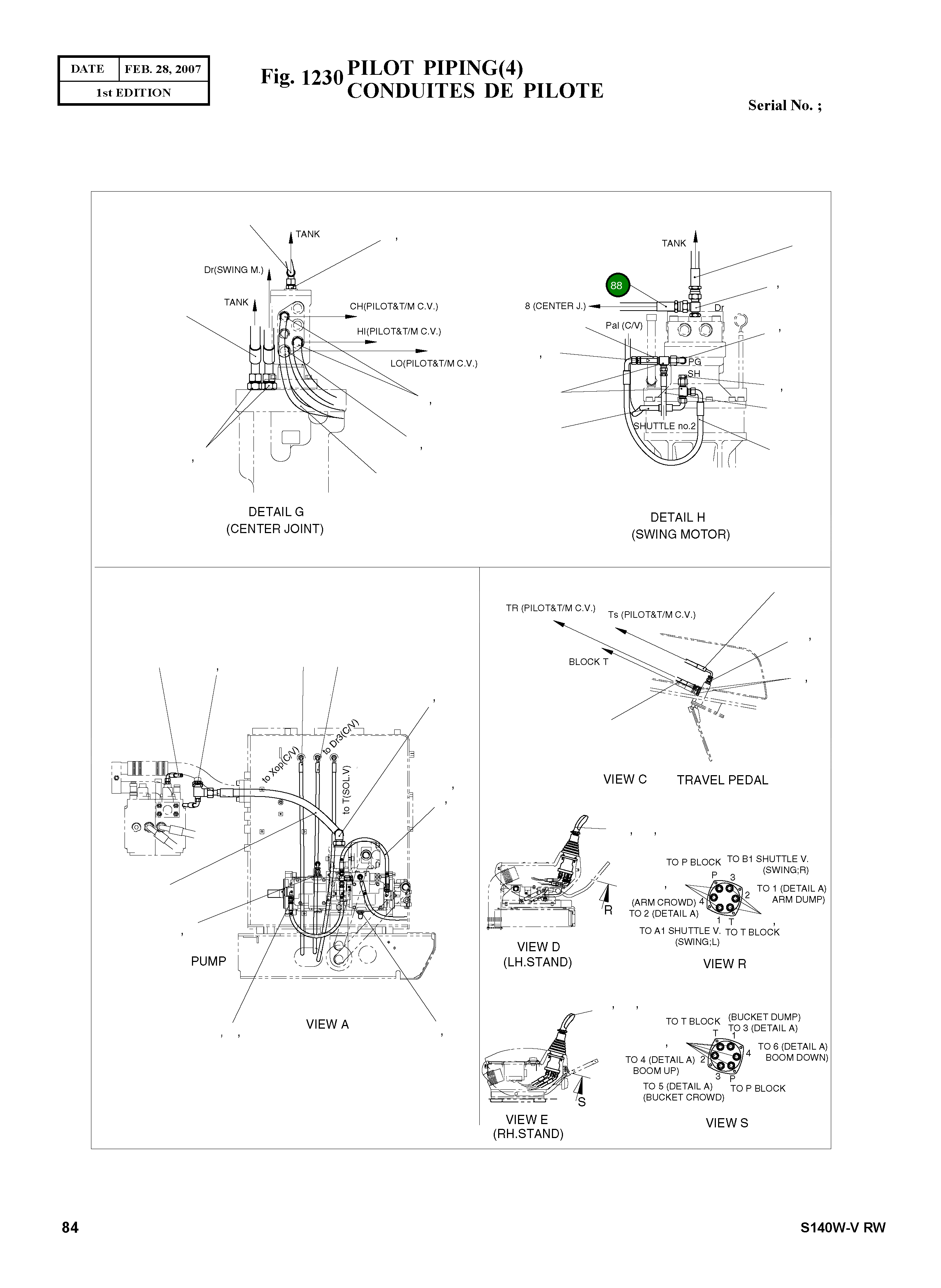 Шланг 9184-1022D49 Komatsu