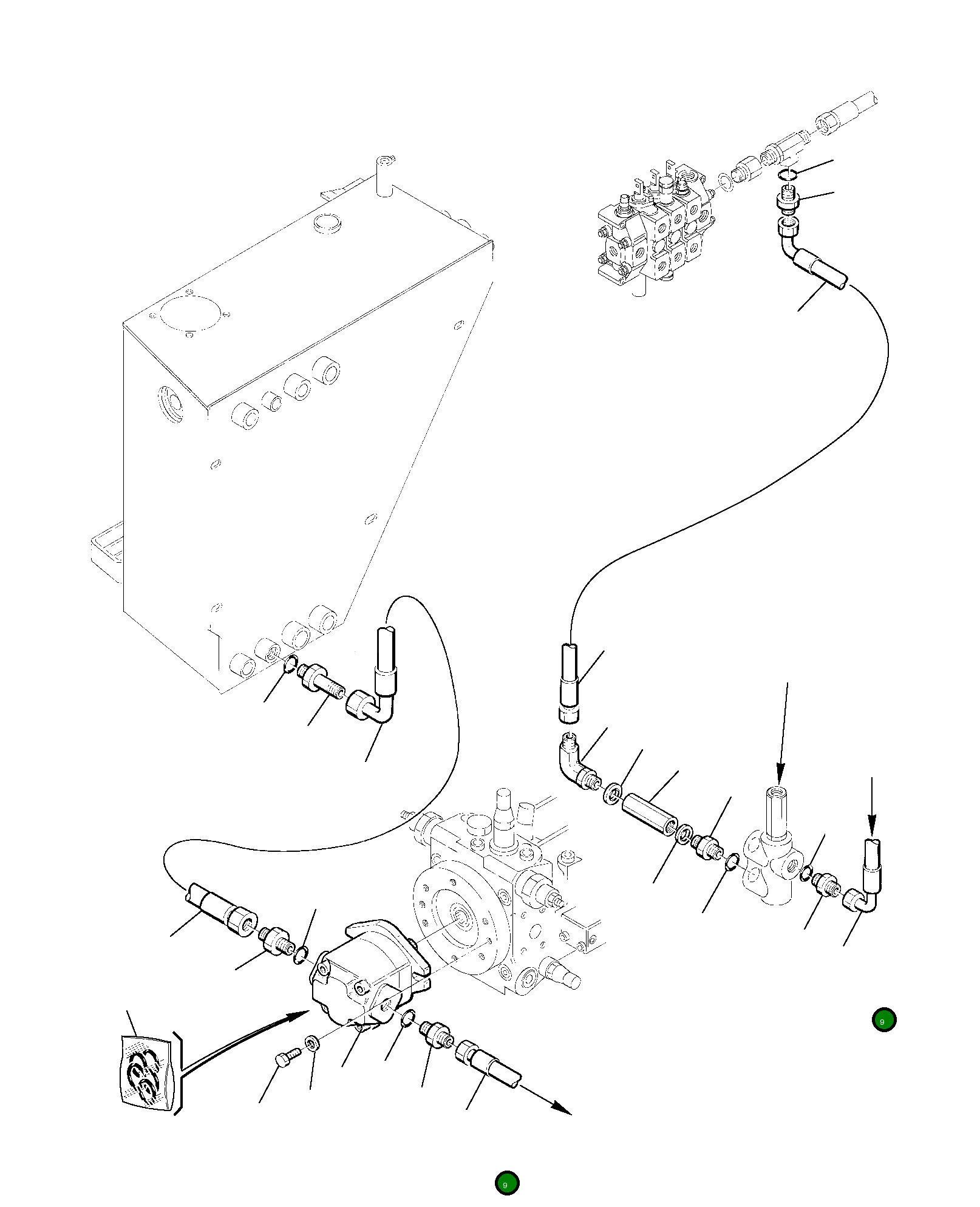 Шланг 392058072 Komatsu