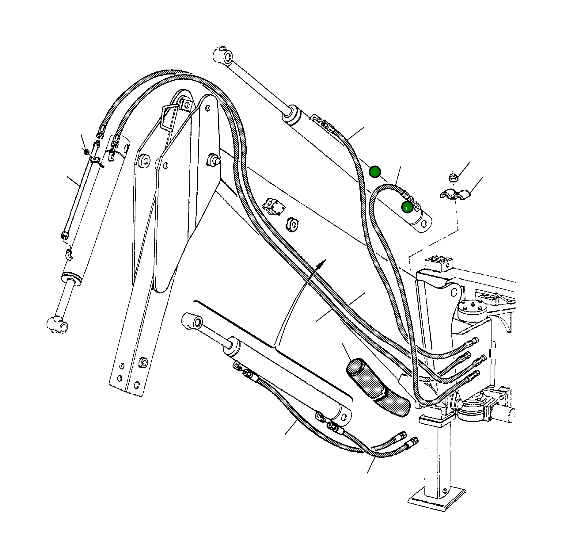 Шланг UE2700441 Komatsu