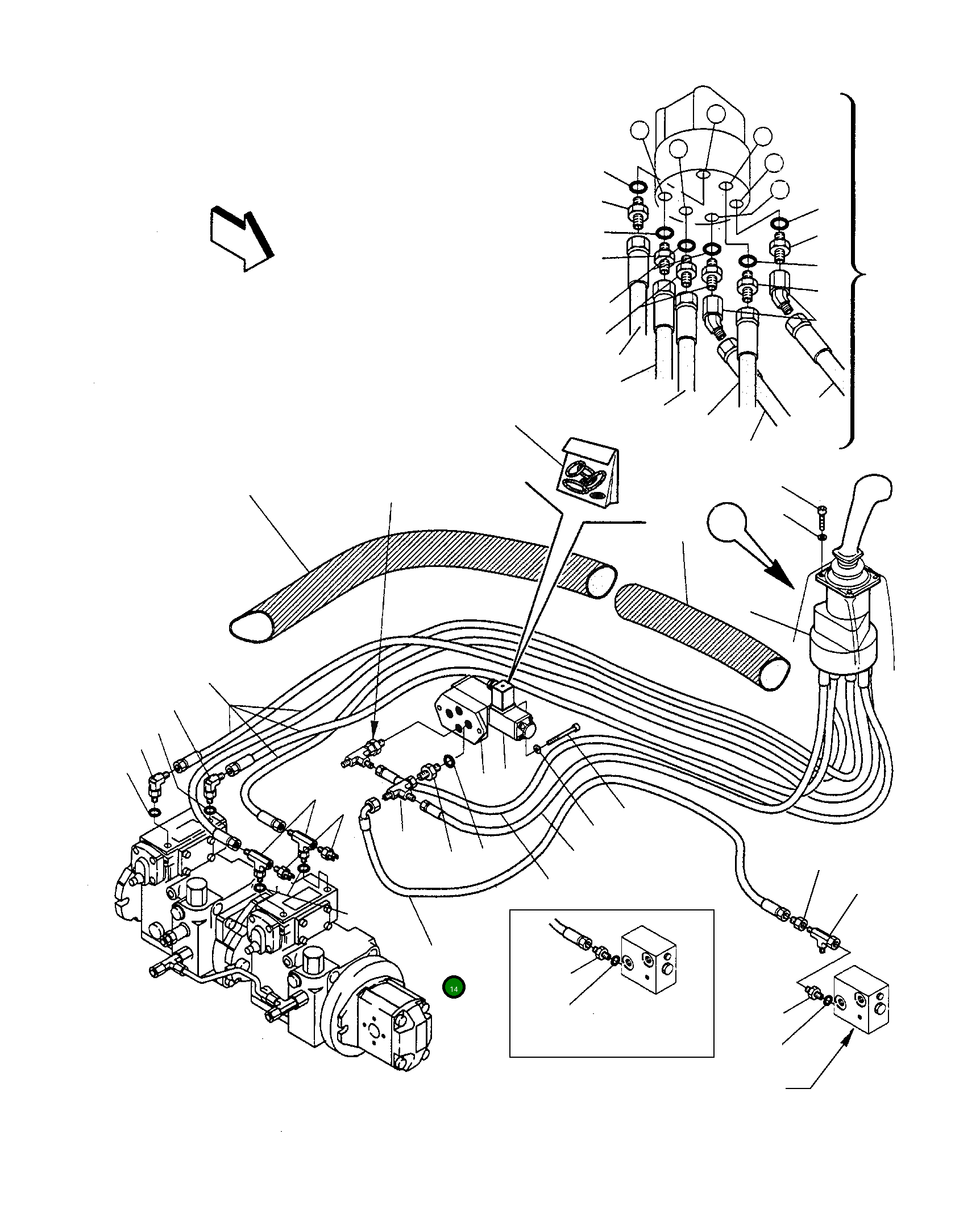 Шланг 392368011 Komatsu