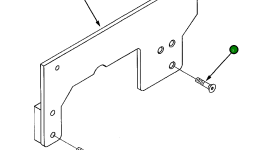 Винт 1307 704 H1 Komatsu