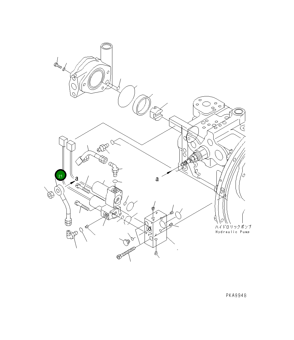 Шланг 708-2L-29410 Komatsu