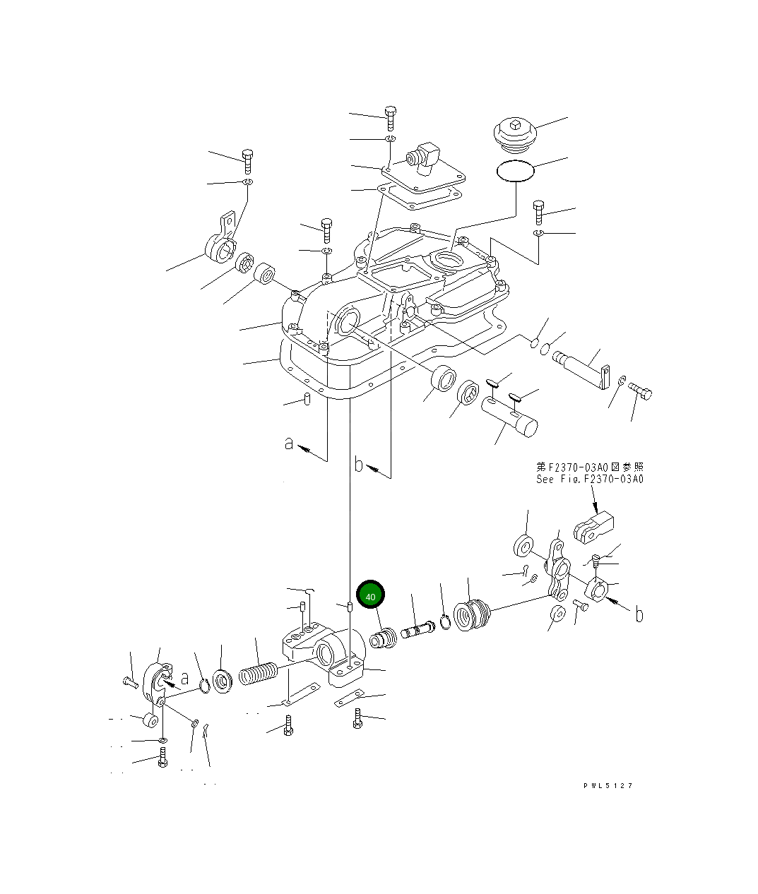 Втулка 195-33-14341 Komatsu