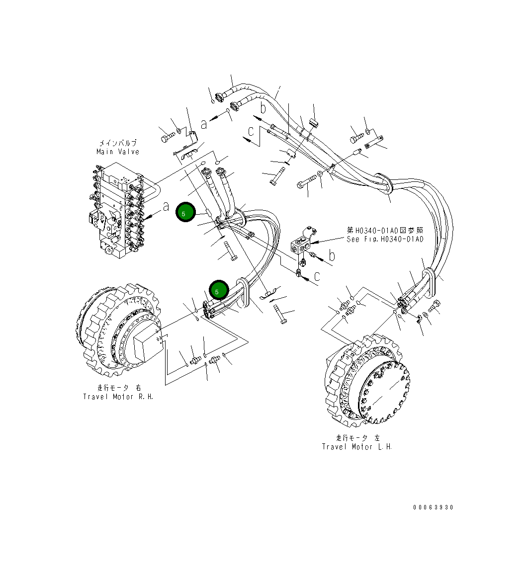 Шланг 8234-62-1311 Komatsu