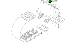 Втулка 198-98-09042 Komatsu