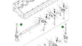 Винт M14X2.0X160 3080722 Komatsu
