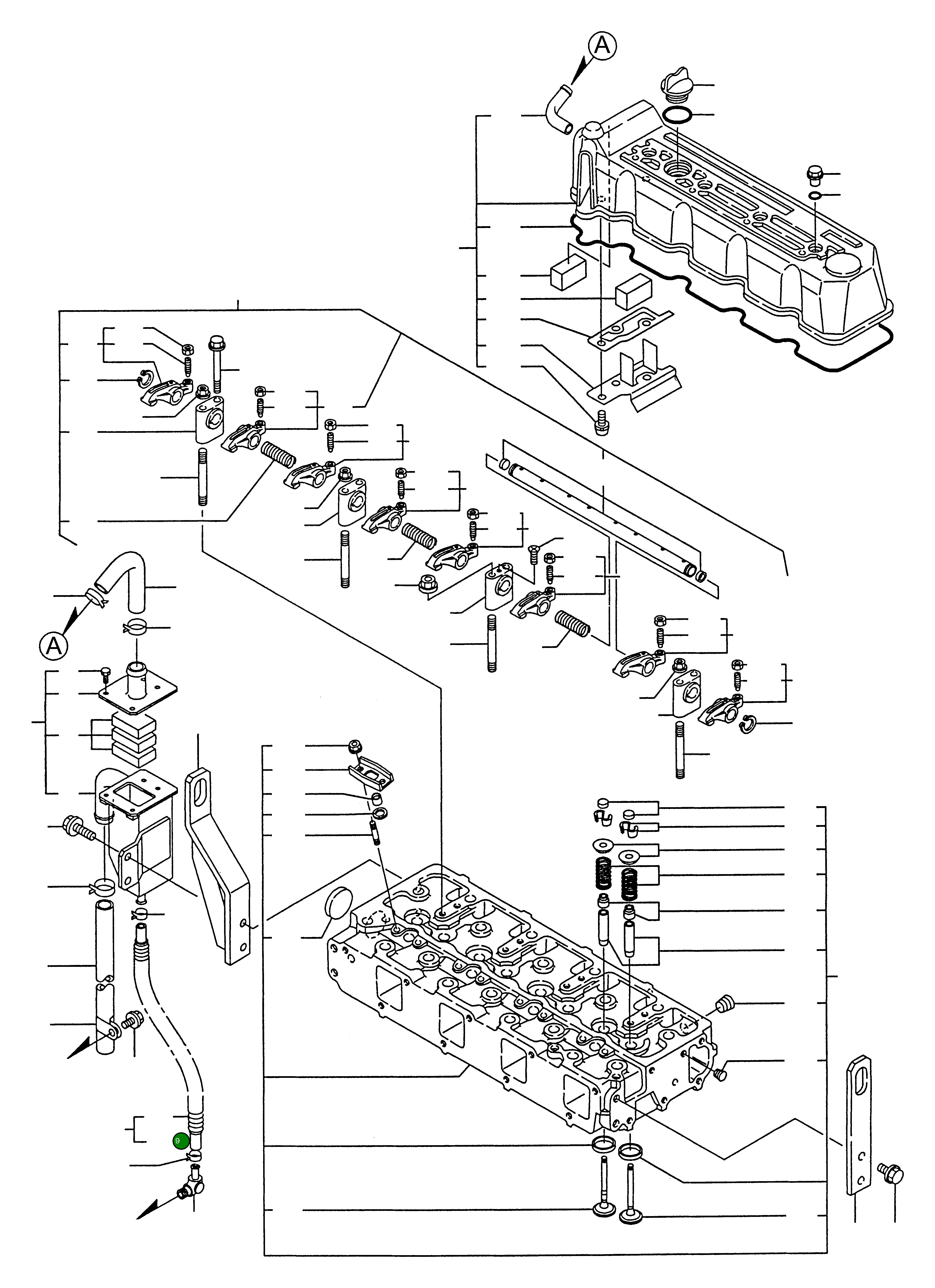 Шланг YM123912-03250 Komatsu