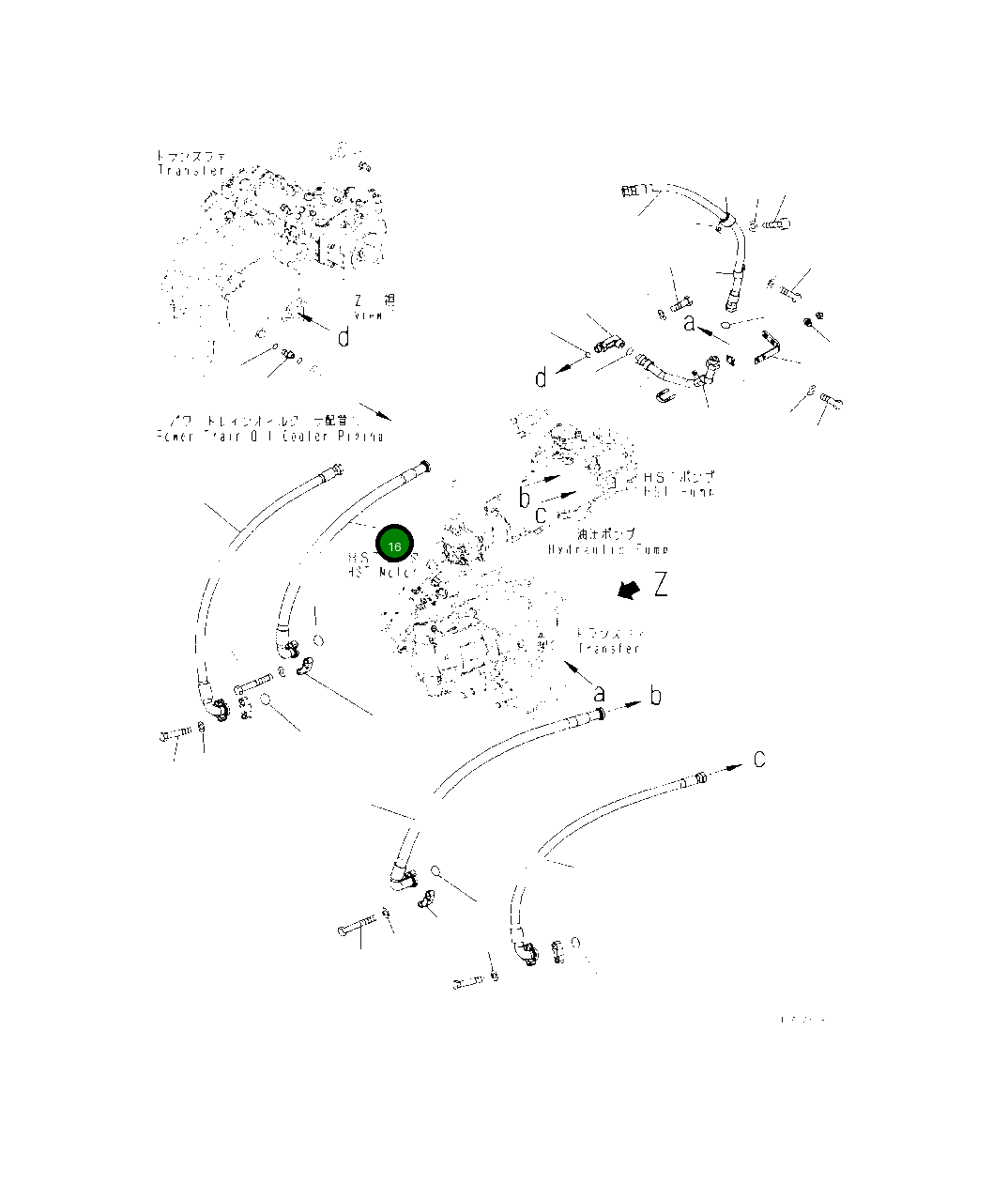 Шланг 418-18-52330 Komatsu