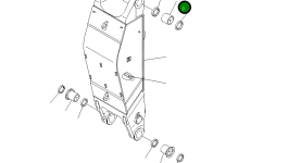 Втулка 21N-72-12141 Komatsu