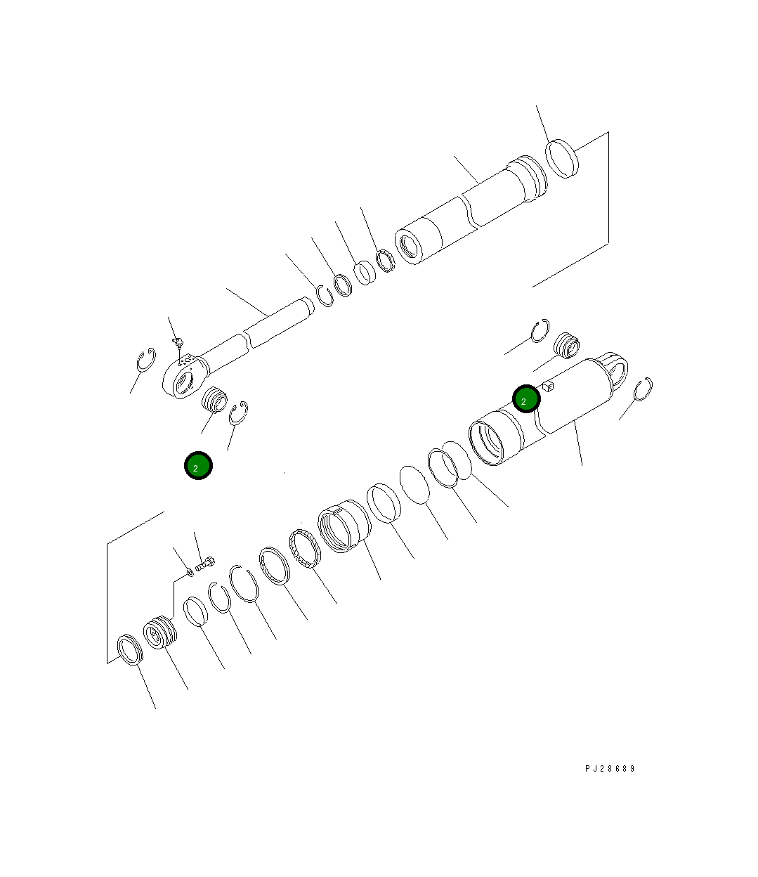 Втулка 205-63-56480 Komatsu
