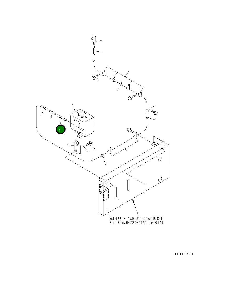 Шланг 232-856-5140 Komatsu