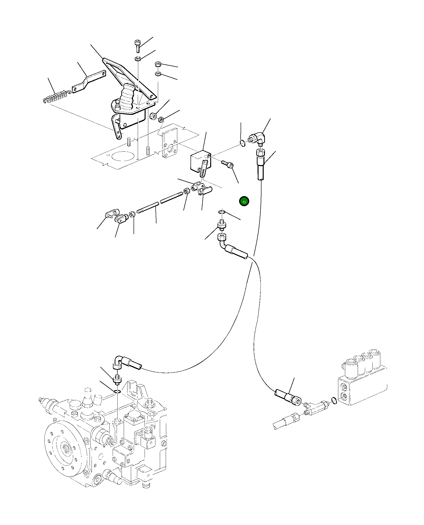 Винт 801105126 Komatsu