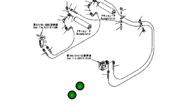 Шланг 23B-60-43252 Komatsu
