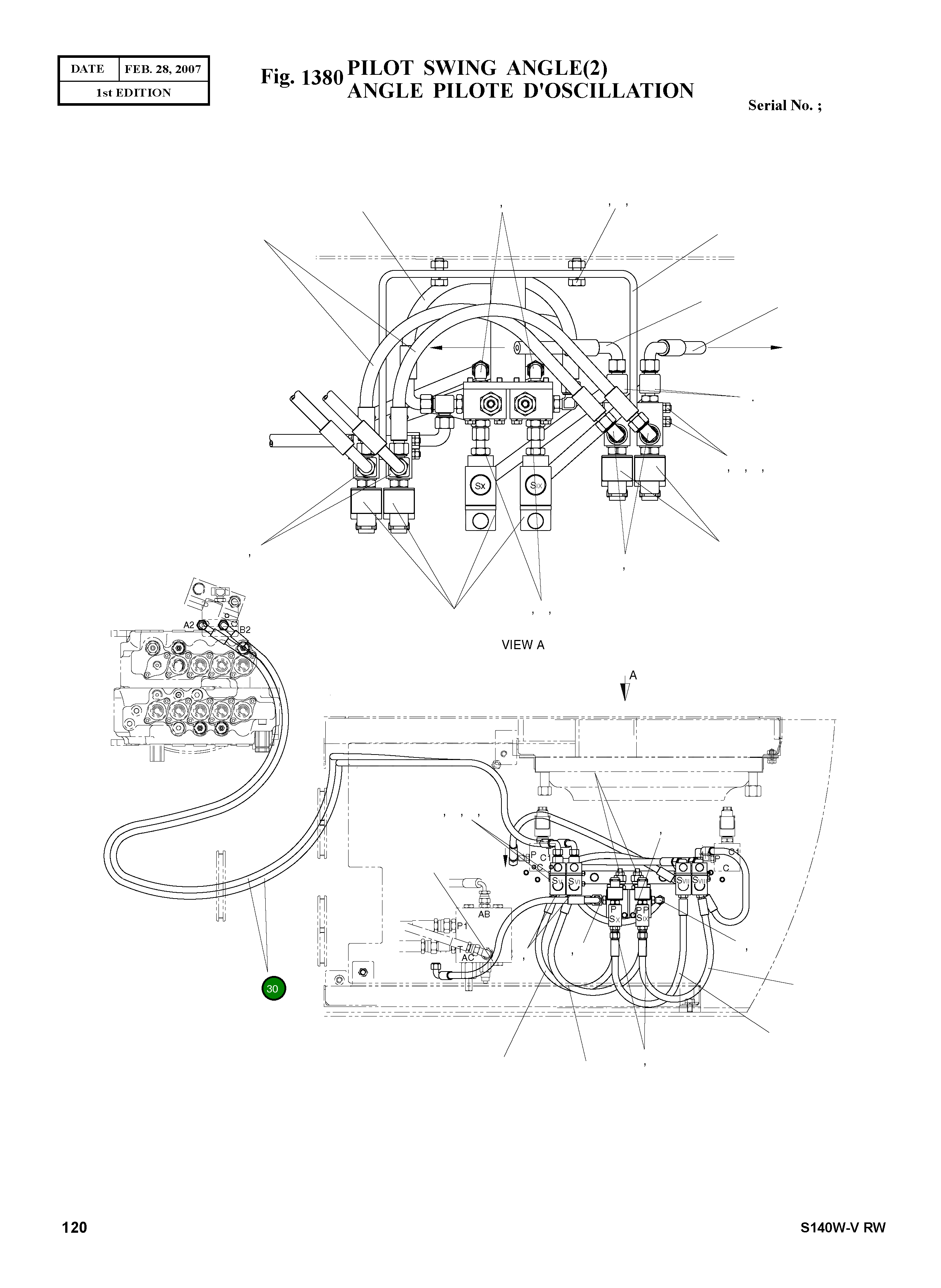 Шланг 9184-1014D80 Komatsu