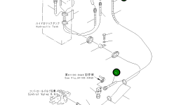 Шланг 21X-62-22810 Komatsu