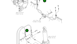 Шланг 21J-62-16212 Komatsu