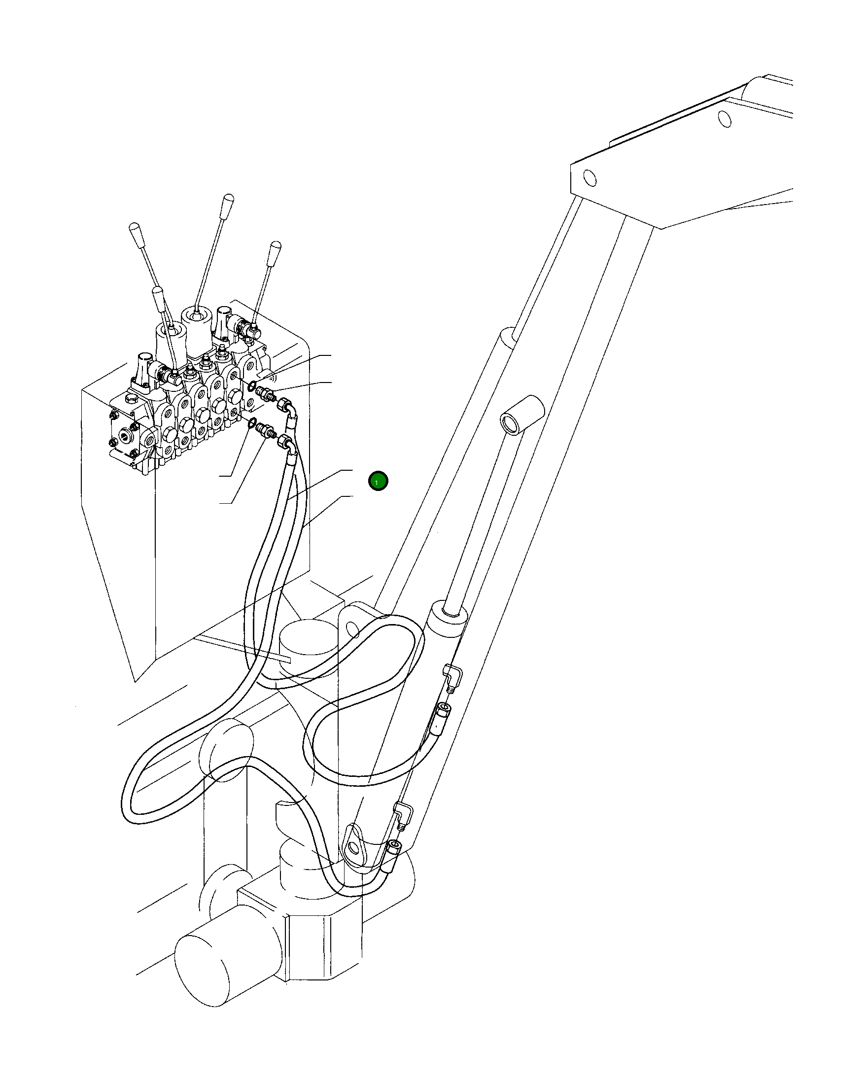 Шланг UE1200030 Komatsu
