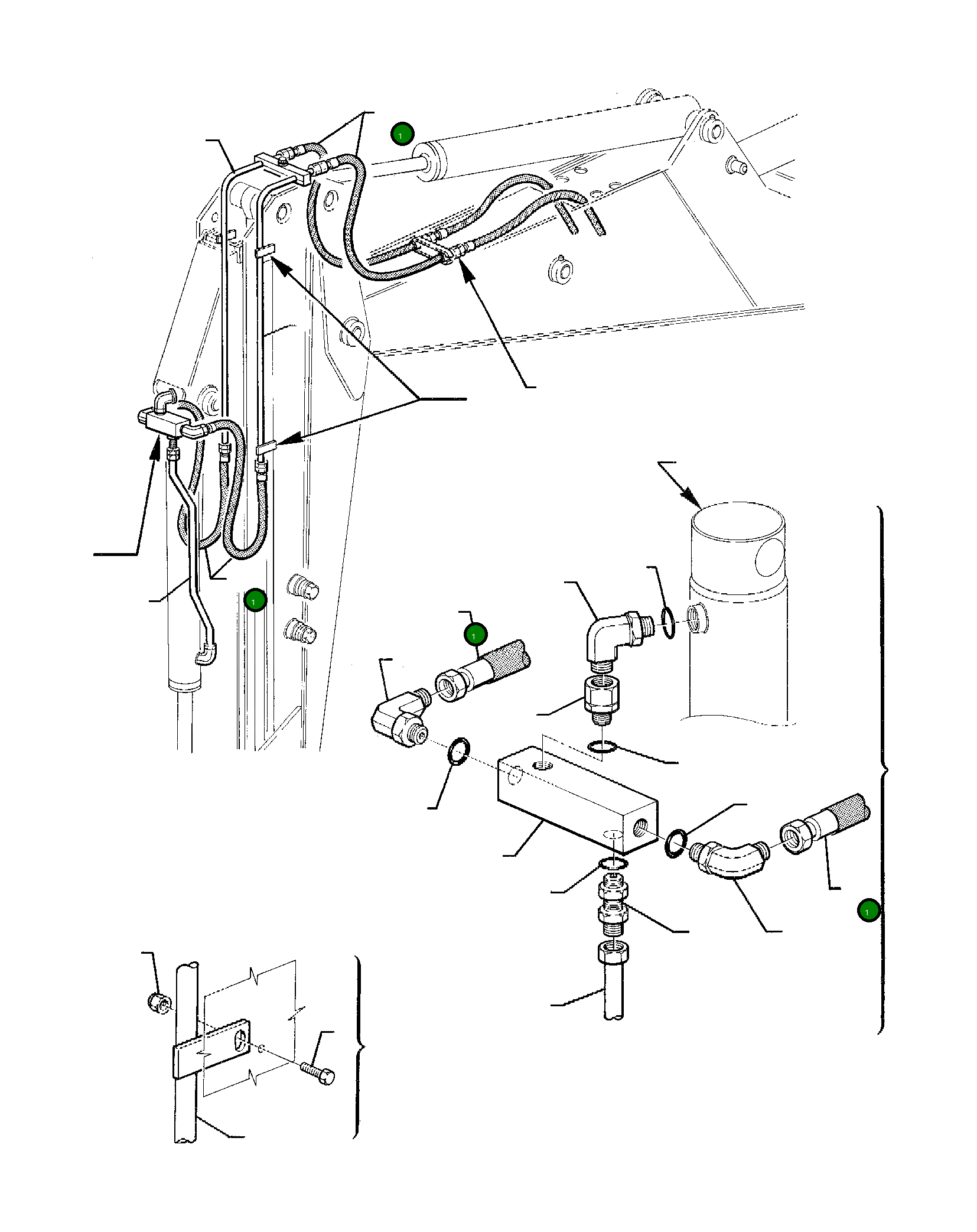 Шланг 392074005 Komatsu
