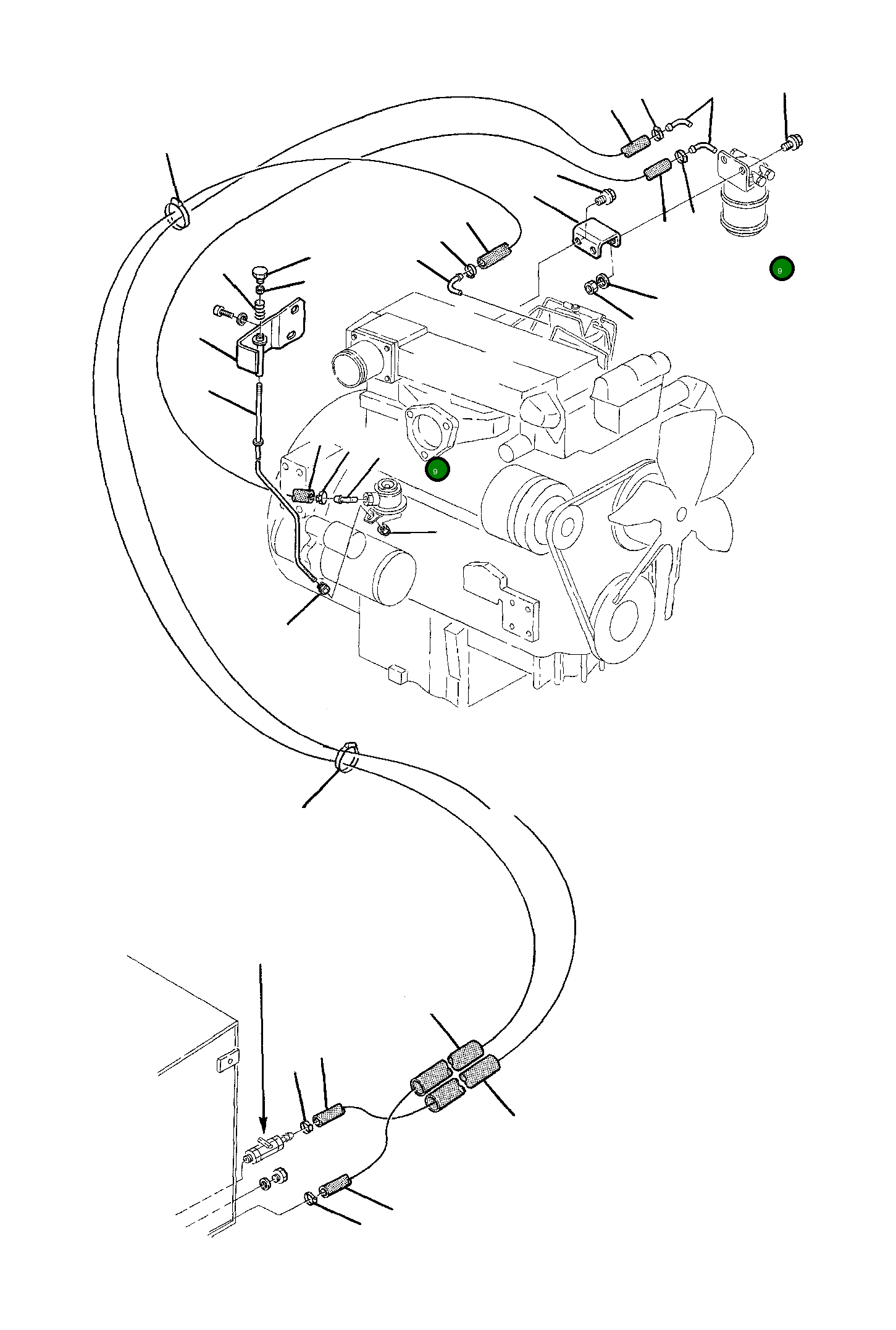 Шланг 21D-04-11240 Komatsu