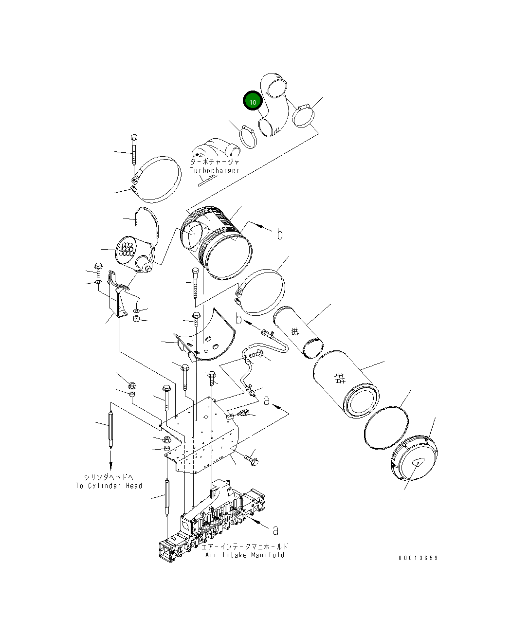 Шланг 6217-11-4530 Komatsu