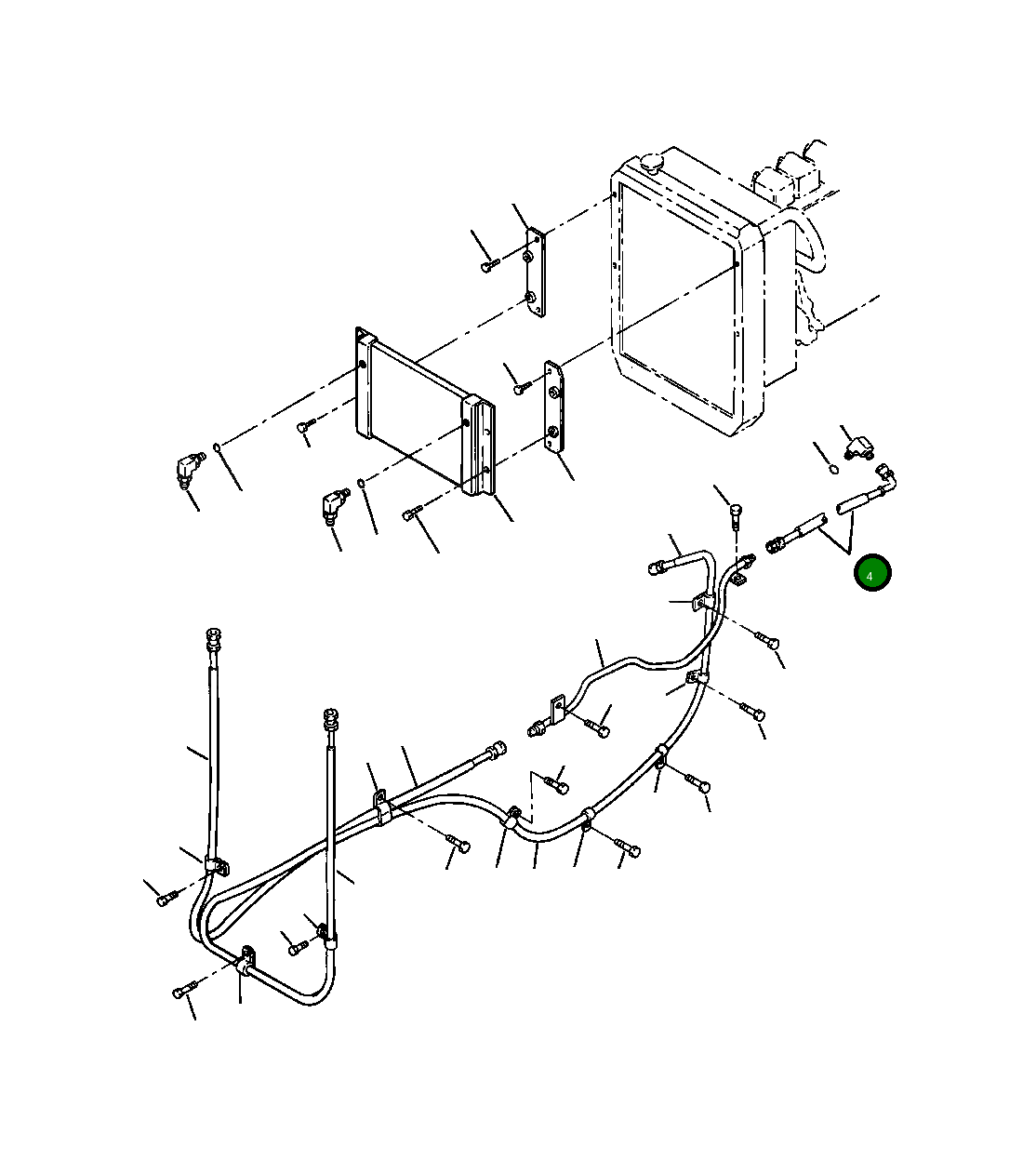 Шланг 417-62-25120 Komatsu