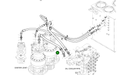 Шланг DS2055823 Komatsu