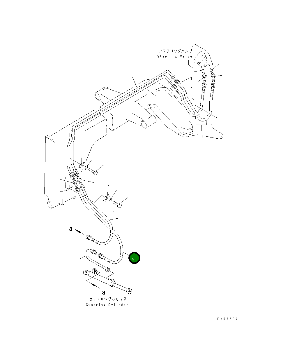 Шланг 23D-99-13840 Komatsu