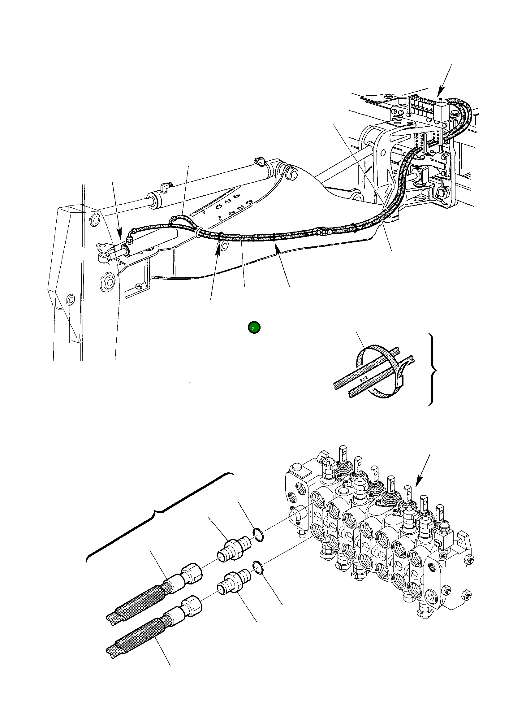 Шланг 392058089 Komatsu