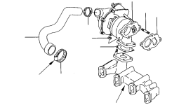 Шланг YM129488-12080 Komatsu