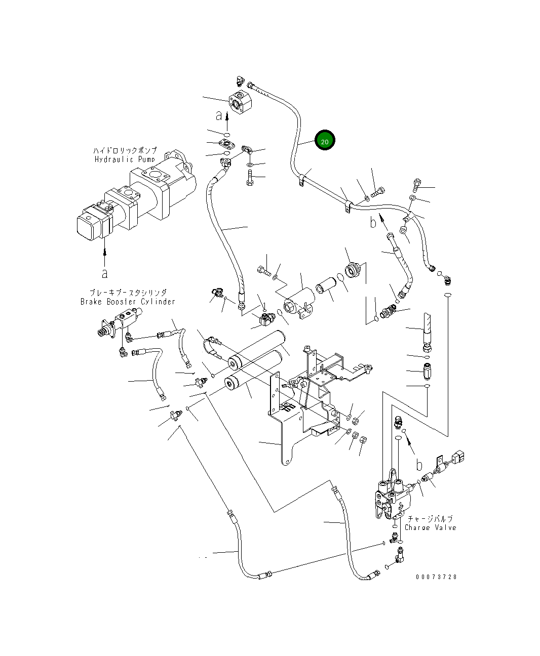 Шланг 419-43-37141 Komatsu