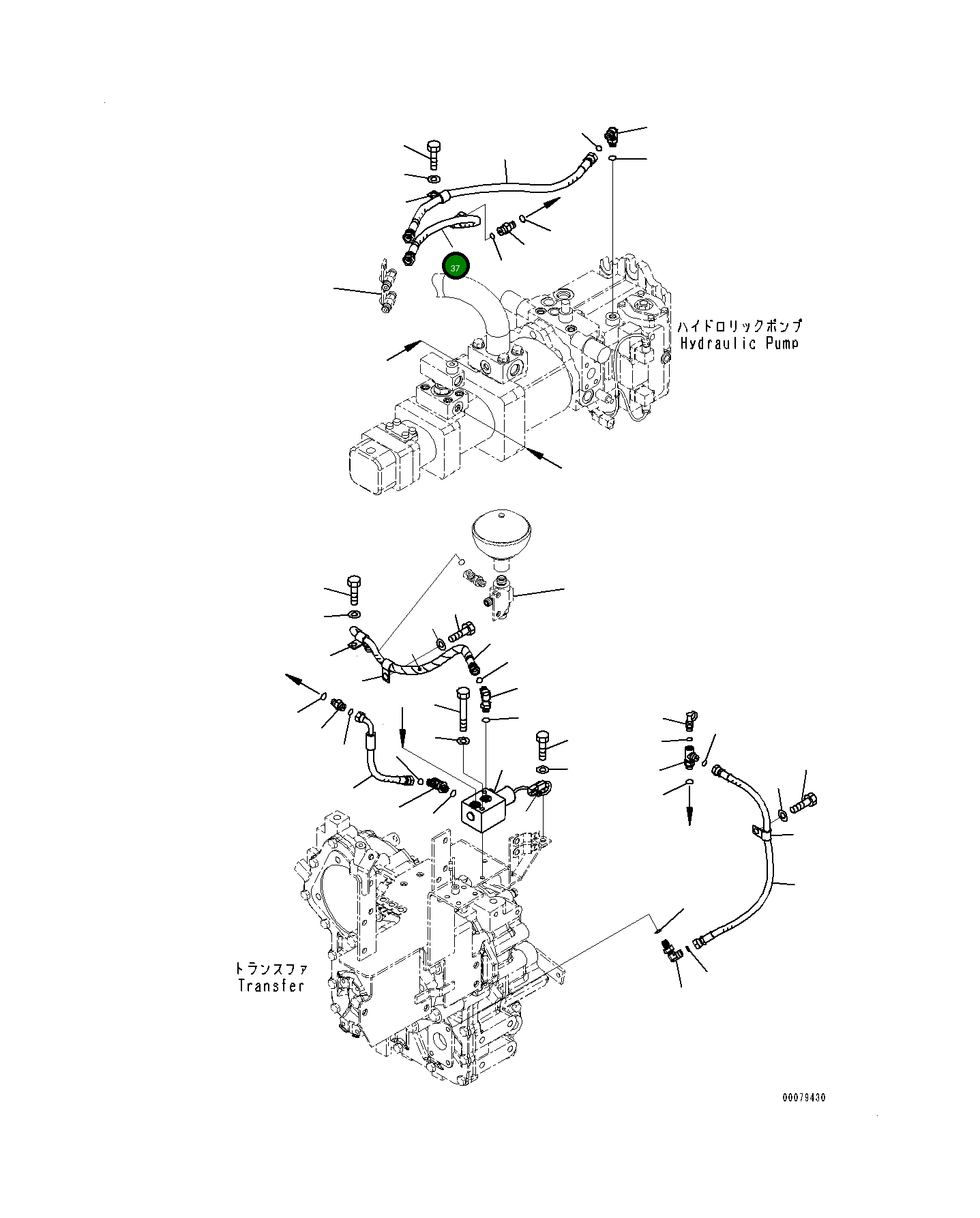 Шланг 418-18-41310 Komatsu