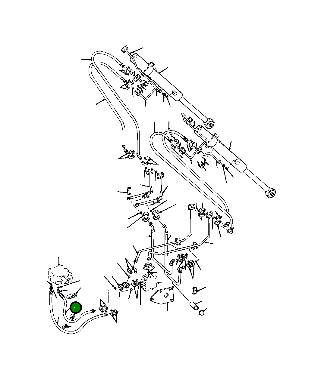 Шланг 738 888 C1 Komatsu