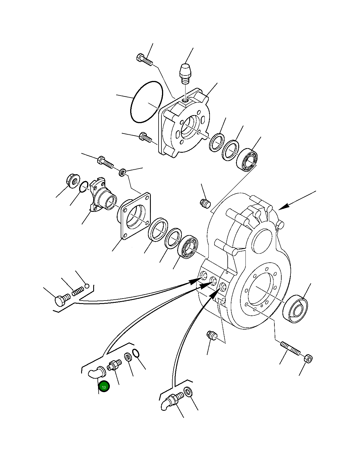 Винт 22E-22-11410 Komatsu