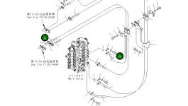 Шланг 22U-62-86650 Komatsu