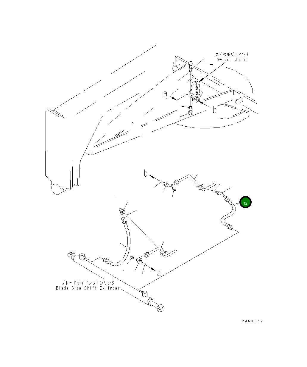 Шланг 233-40-21310 Komatsu