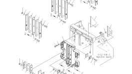 Тканевый элемент 154-862-6310 Komatsu