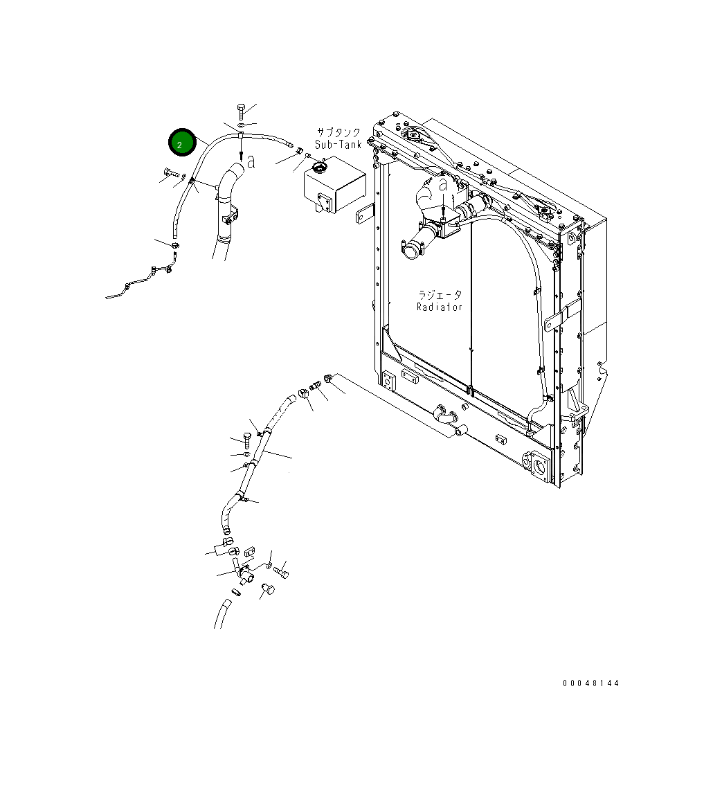Шланг 425-03-31681 Komatsu
