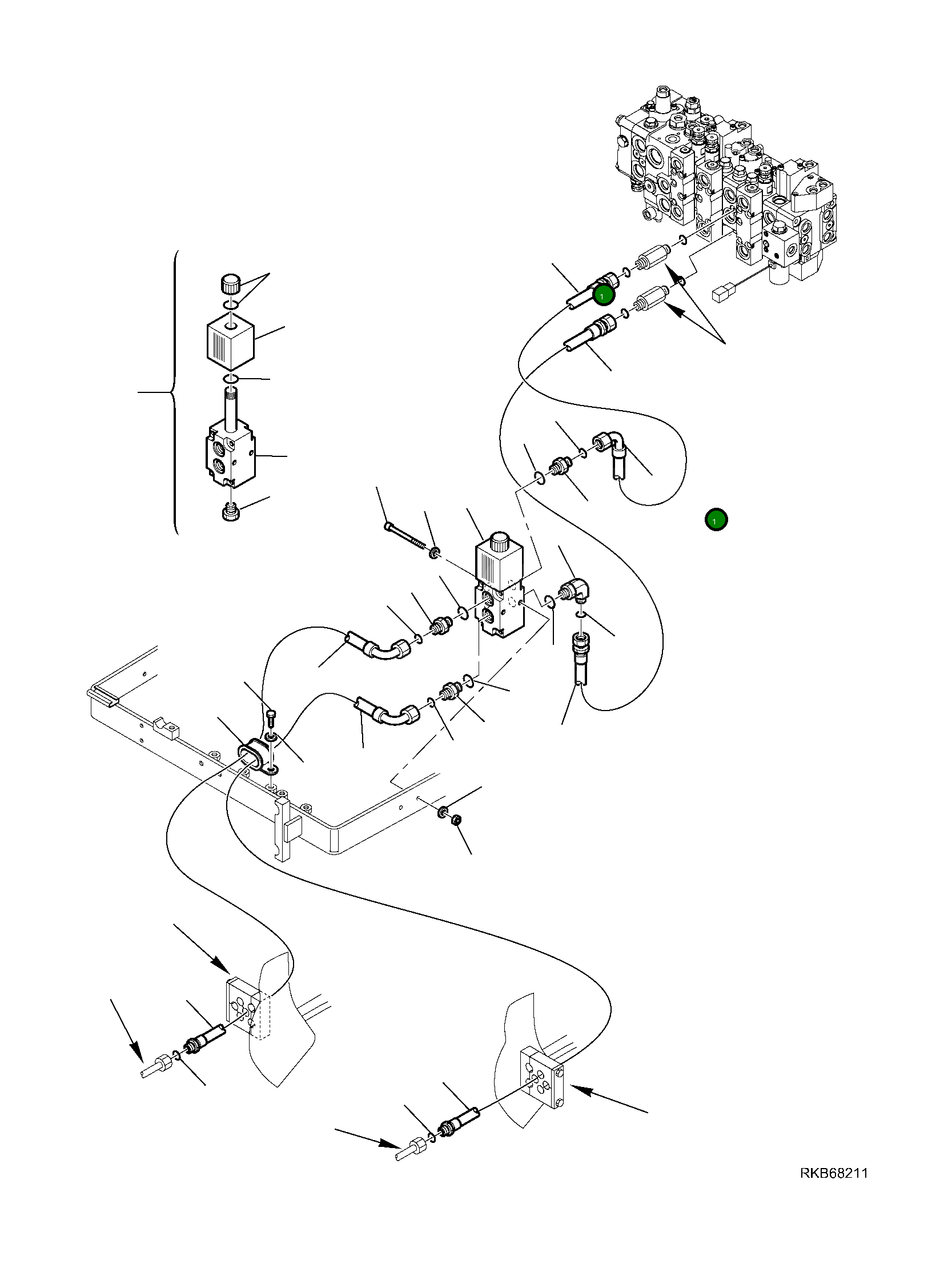 Шланг 42N-62-17480 Komatsu