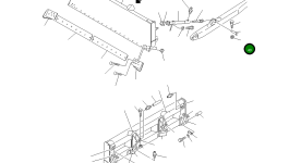 Гайка 01598-11214 Komatsu