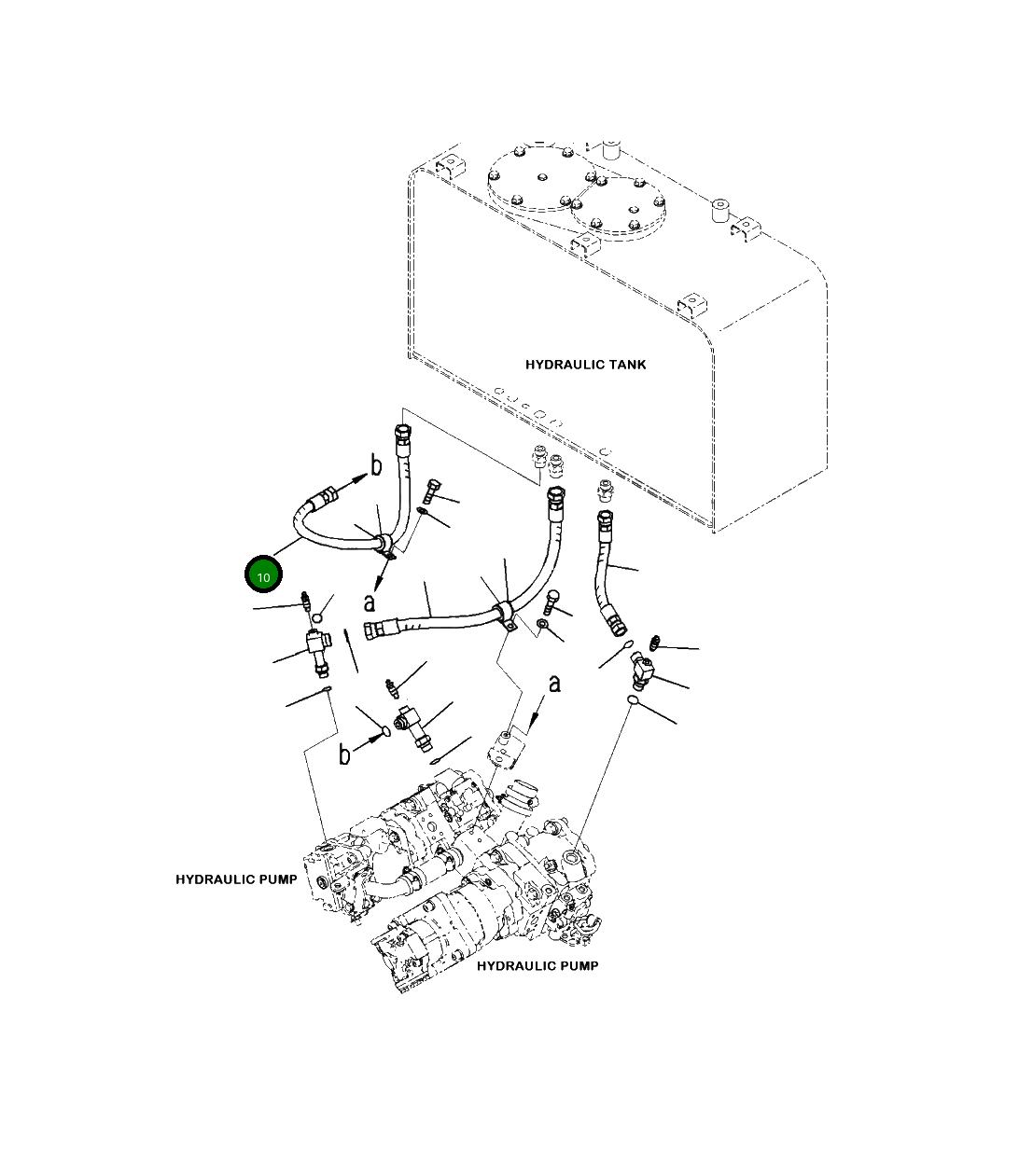 Шланг 423-62-51350 Komatsu