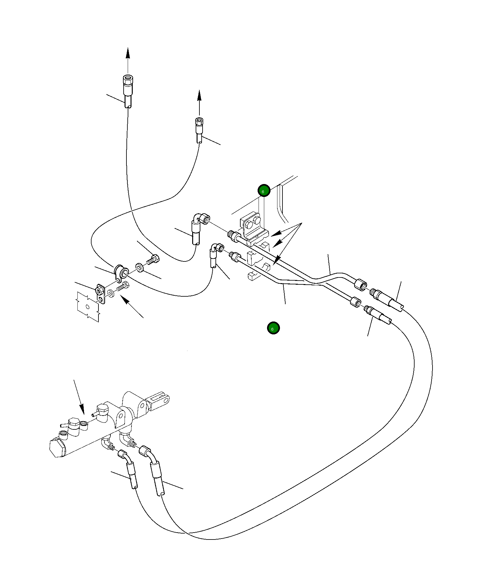 Шланг 395-43-11261 Komatsu