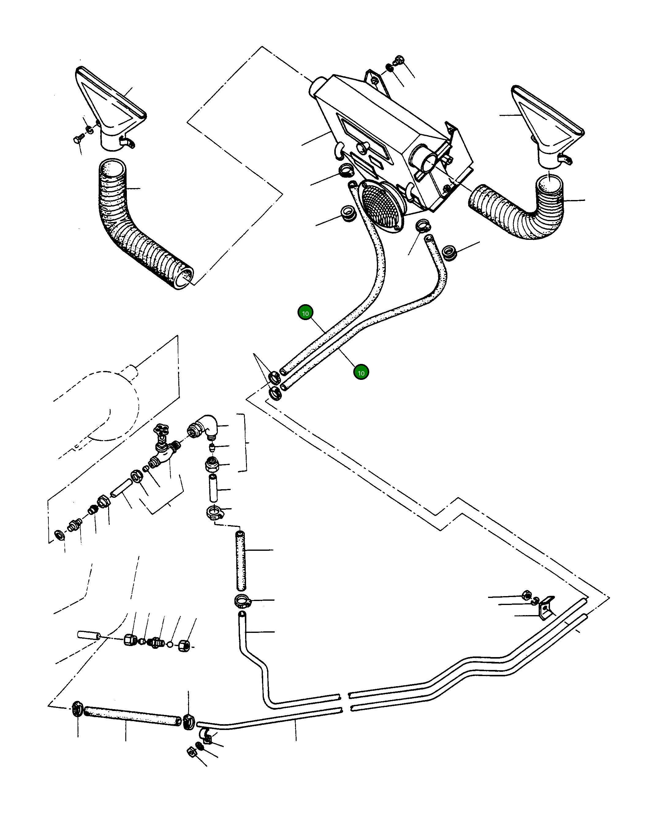 Шланг 3001295X1 Komatsu