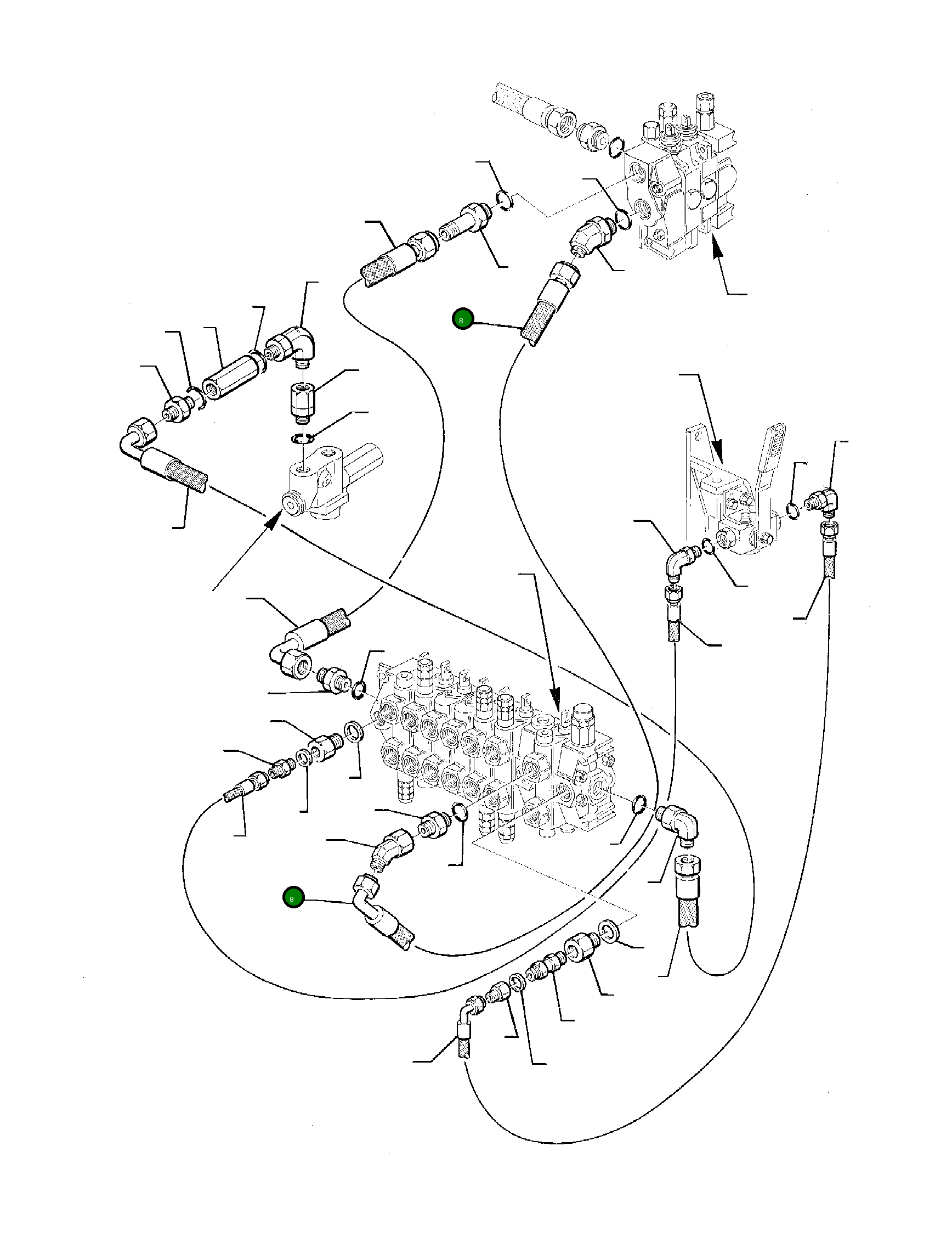 Шланг 392207005 Komatsu